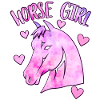 Fille de cheval