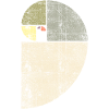 Distressed Fibonacci Spiral