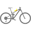 VTT avec des provisions
