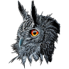 Uhu /Bubo Bubo/Owl