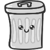 Garbage Bin Funny Gift