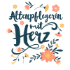 Altenpflegerin mit Herz