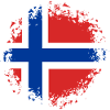 Bandera de Noruega Escandinavia Bandera noruega