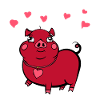 Love Piglet - Pig in Love