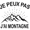 Je Peux Pas J'ai Montagne