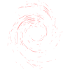 Abstract Gyro / Line / Red / Pattern
