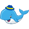 Cute whale