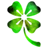 Trèfle Aquarelle Saint-Patrick