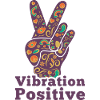 Positive vibration T-shirt.