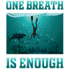 Apnea Diver freediving One Breath