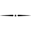 Étoile ligne élément ligne