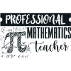 Professional Mathematics Teacher Math Design