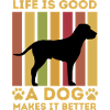 A DOG