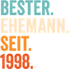 Bester Ehemann Seit 1998 23. Hochzeitstag 23 Jahre