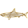 Shark Geometric Gold Lines