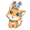 Cute Cat and Mouse Girlfriends