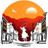 Sunset of The Cowboy Town
