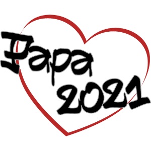Papa 2021 - Geschenk für werdende Väter
