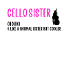cello sister
