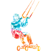 Kite landboarding
