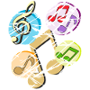 Sheet music notes Music