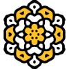 Blüte Blume Mandala