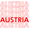 Austria Neon Overprint Pattern