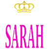 Me's Sarah Queen Sarah Girl Name Gift