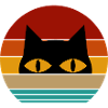 chat rétro