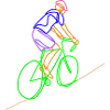 Rennrad Fahrradfahrer