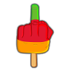 Lutschfinger Stinkefinger Flutschfinger