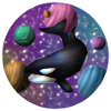orca in space