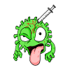 Virus vaccinated