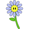 Conception mignonne de fleur