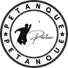 Petanque logo Silhouette pointeur