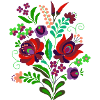 Hungarian flowers, flowers, peppers. chilli,hungary