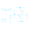 Drone Quadcopter Blueprint Drone Pilot