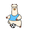 Football Lama Alpaga
