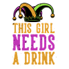 this girl needs a drink
