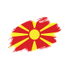 Macédoine drapeau macédonien drapeau