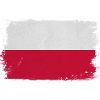 Polish Flag Brush Style