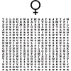 Letter puzzles women