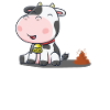 Cow Plop funny Cows gift cow