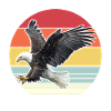 Adler Retro Oiseaux Prédateurs