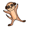 Sticker suricate