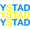 YSTAD - Suède - Drapeau suédois