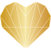 Heart Diamond Gold