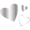 Hearts silver