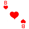 Heart Boy Card Poker Carnival