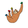 Faultier Boulder Geschenk